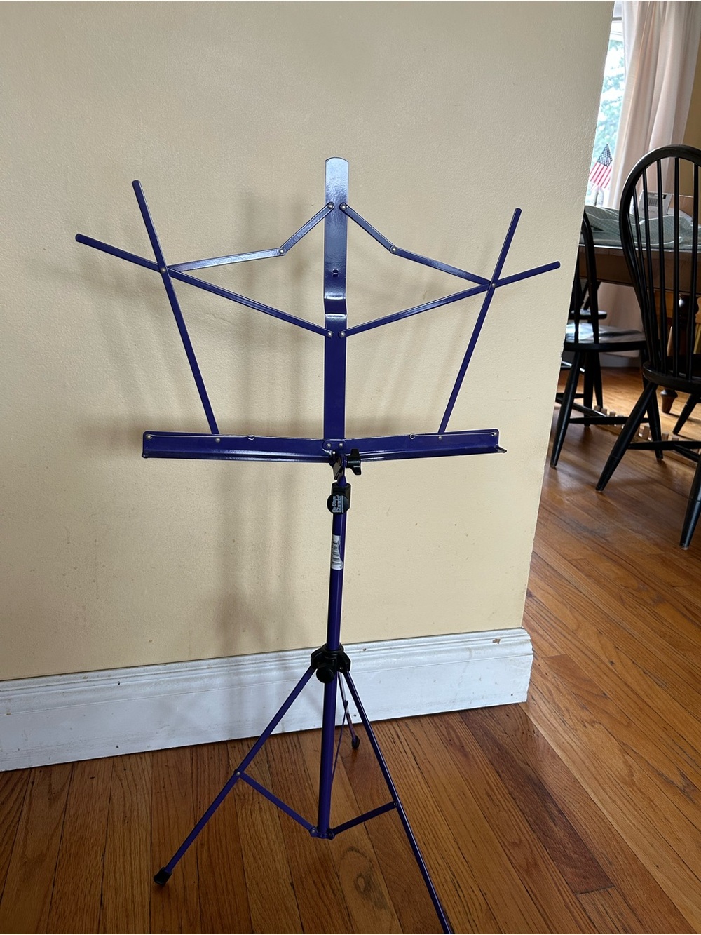 On Stage Stands purple music stand with bag